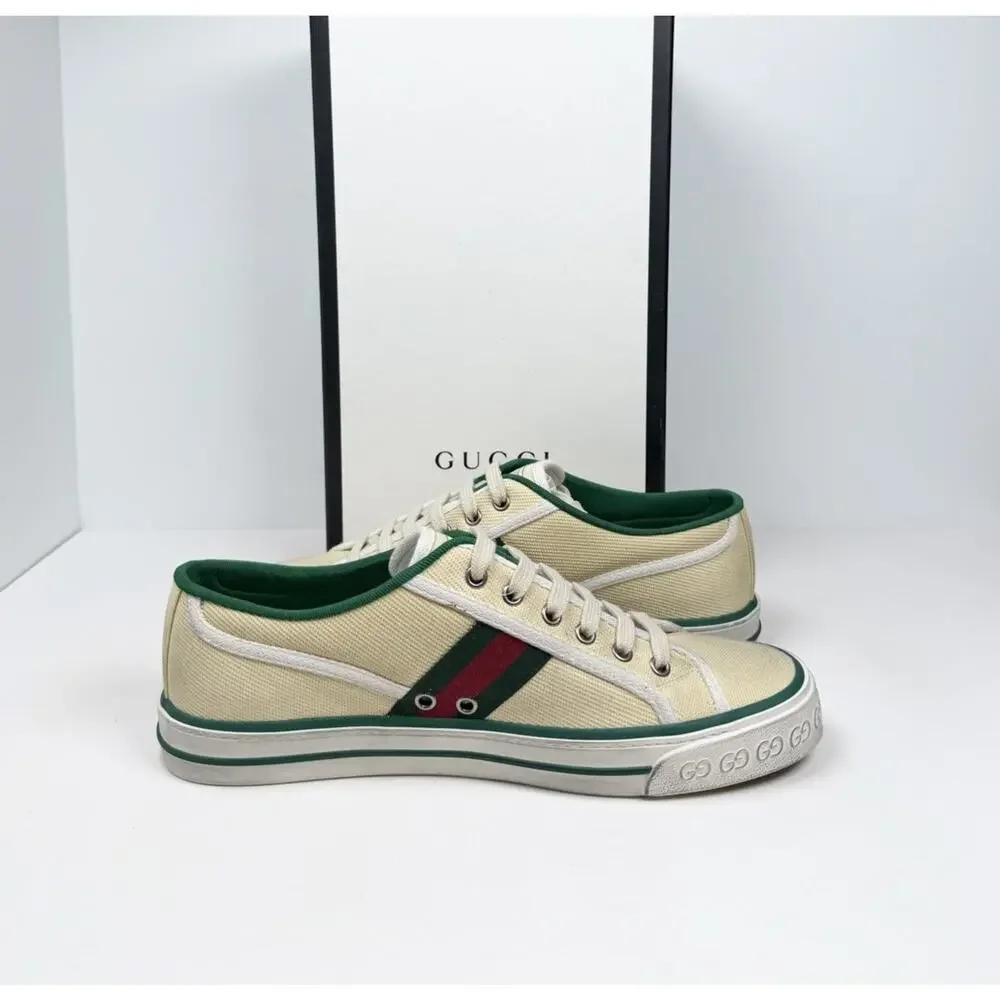 Size 8G/8.5US - Gucci Tennis 1977 Distressed NEW